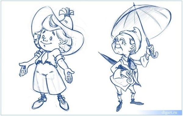 Оле Лукойе раскраска