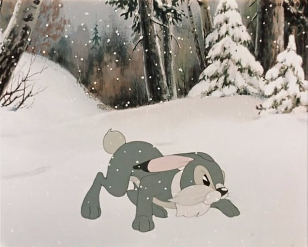 Храбрый заяц мультфильм 1955