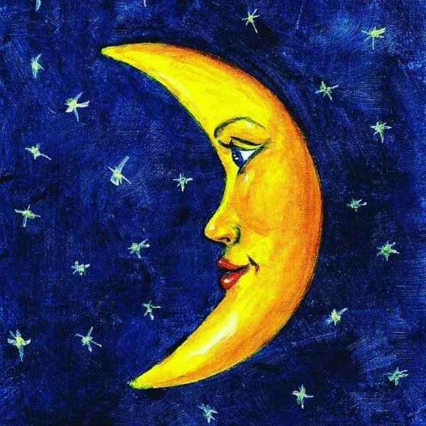 Месяц рисунок