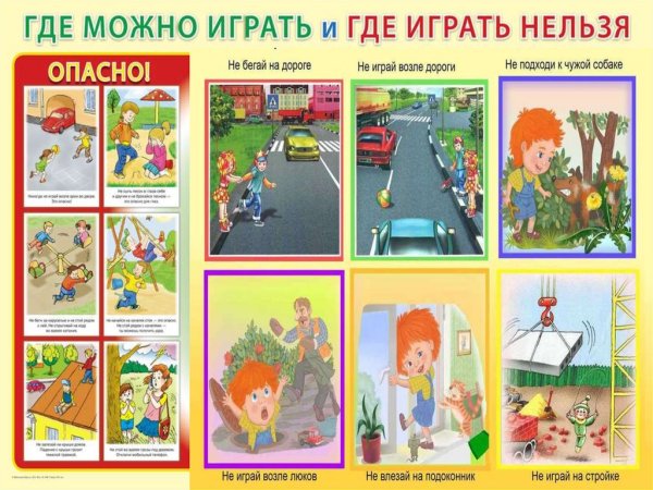 Безопасное поведение на улице для детей