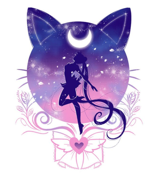 Sailor Moon Луна кошка