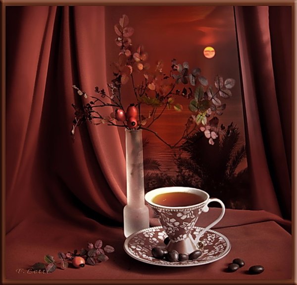 Душевного вечера с чашечкой чая