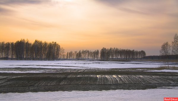 Белеет снег