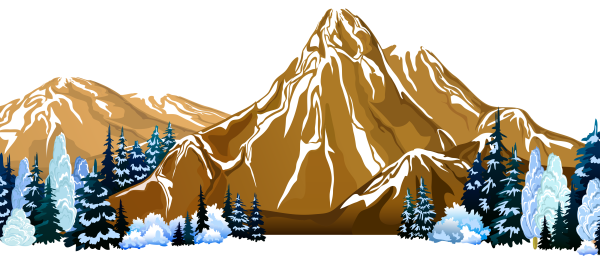 Горы мультяшные