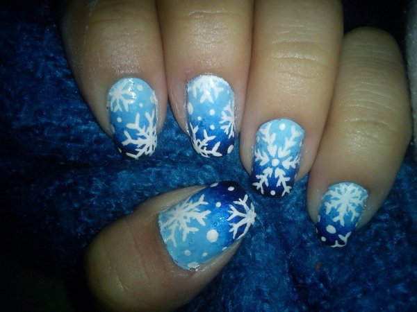 Ногти на новый год