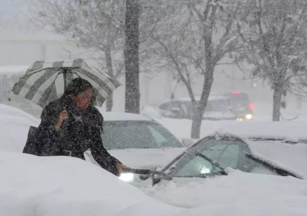 Обильный снегопад