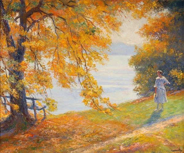 Картины Эдвард Кукуэль осень