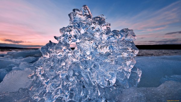 Вода со льдом