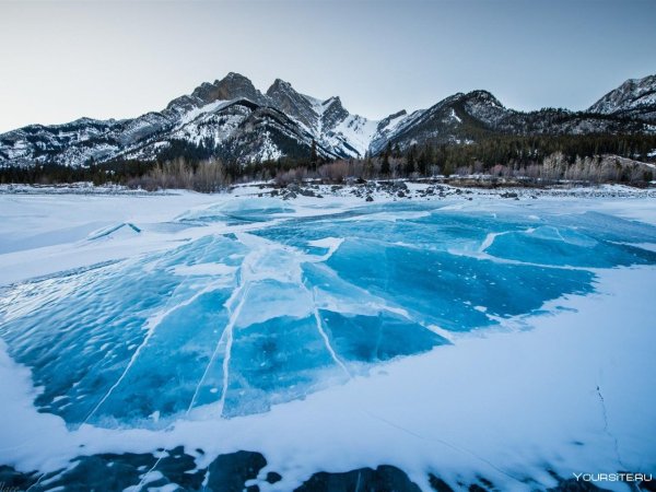 Байкал зимой