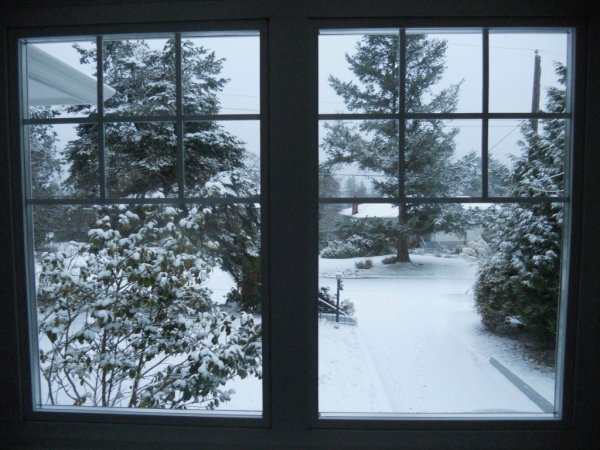 Зимнее окно