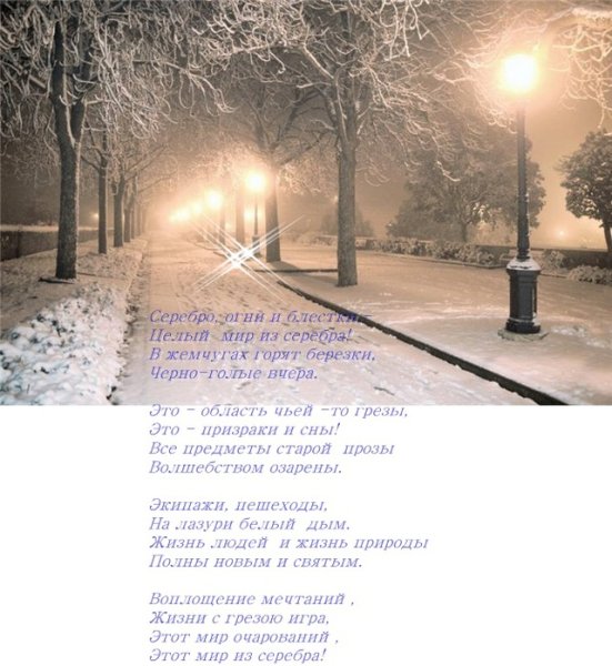 Первый снег Брюсов