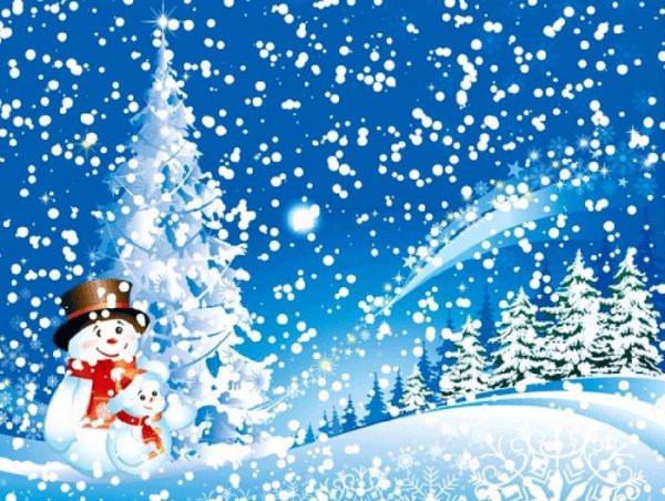 Снегопад для детей