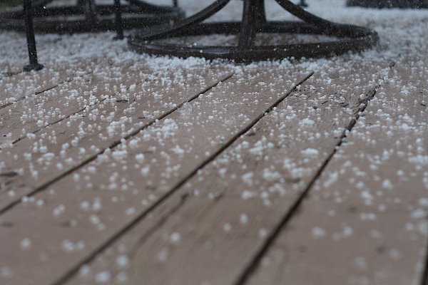 Ливневый дождь со снегом