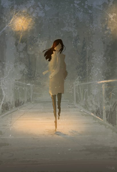 Одиночество зимой