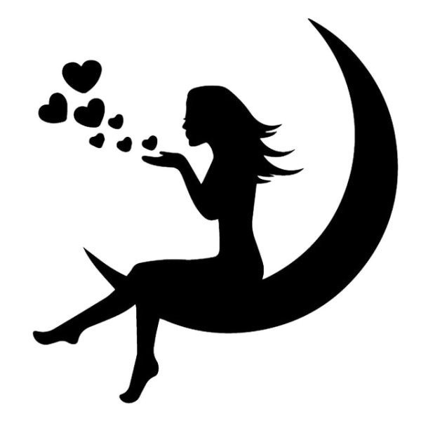 Силуэт девушки