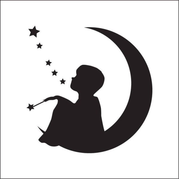 Силуэт волшебника