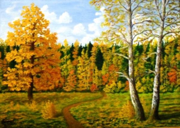 Осень в лесу для детей