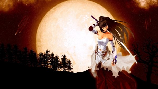 Аниме фон Луна