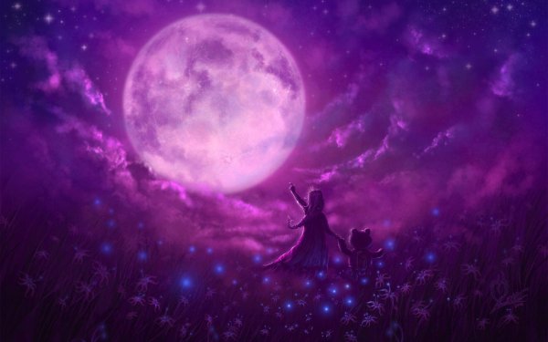 Сиреневая Луна