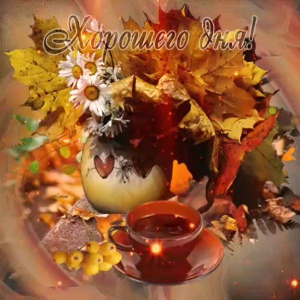 С добрым осенним днем и хорошим вечером