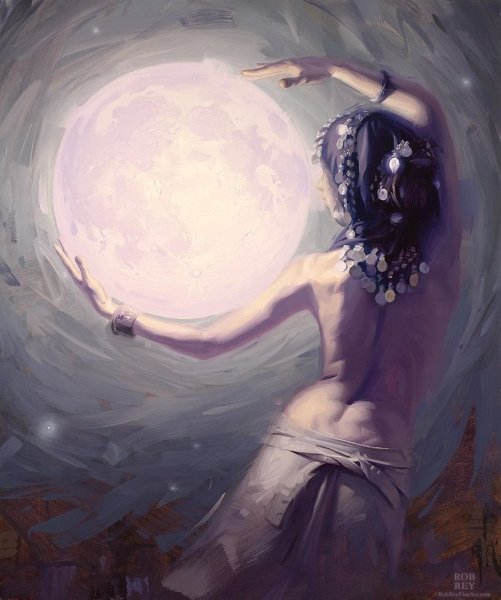 Полнолуние арт