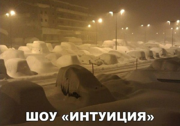 Смешные шутки про снегопад