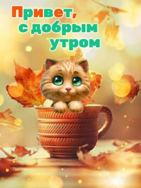 Открытки с добрым утром прикольные