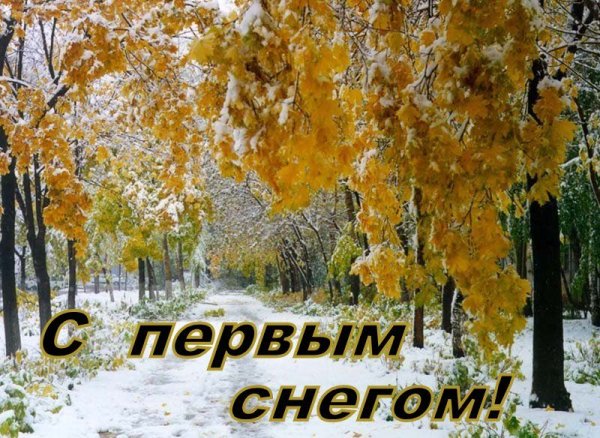 Первый снег