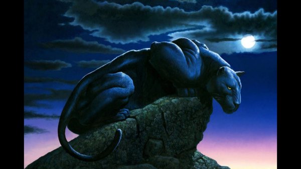 Черные пантеры мифология