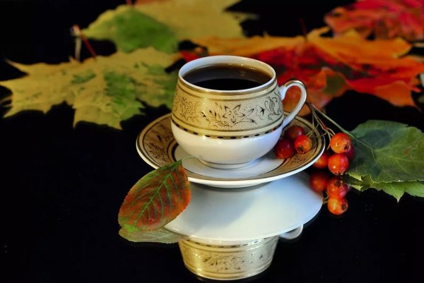Чашечка кофе и осень