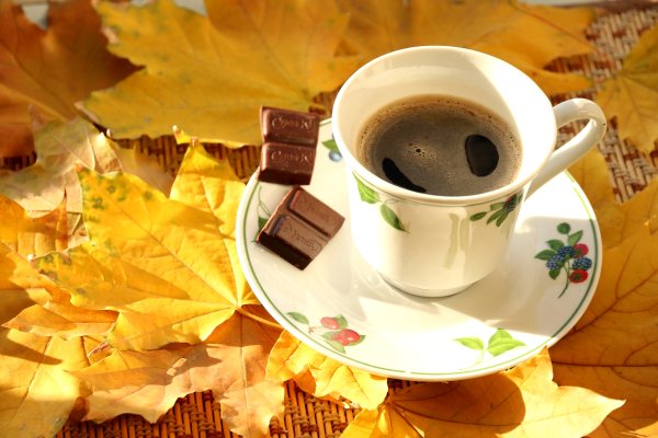 Осенняя чашечка кофе