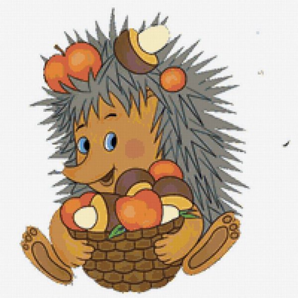 Ежик из сказки