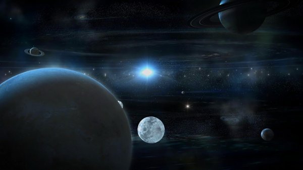 Луна планеты звезды