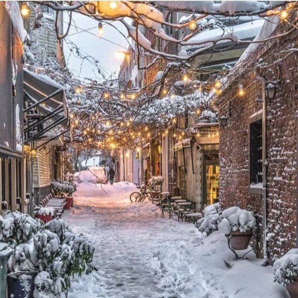 Зимняя улица