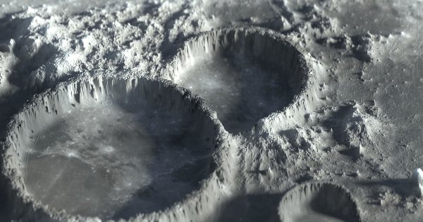Кратер Улугбека на Луне