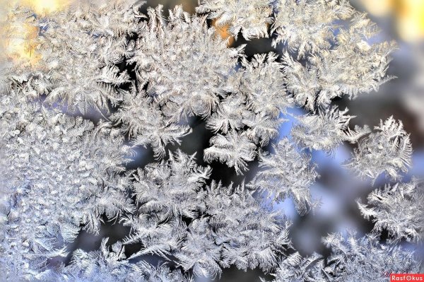 Иней на окне