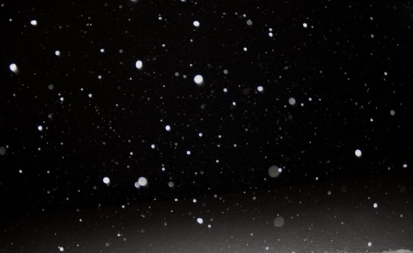 Эффект падающего снега