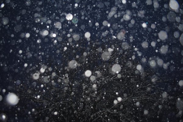 Хлопья снега