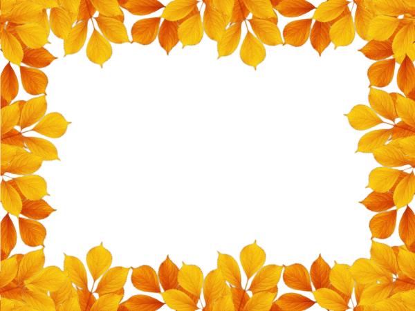 Рамка осень