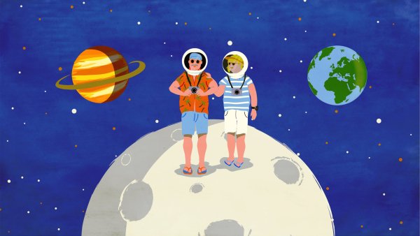 Рисунок на тему космос