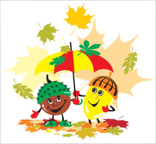 Эмблема на тему осень