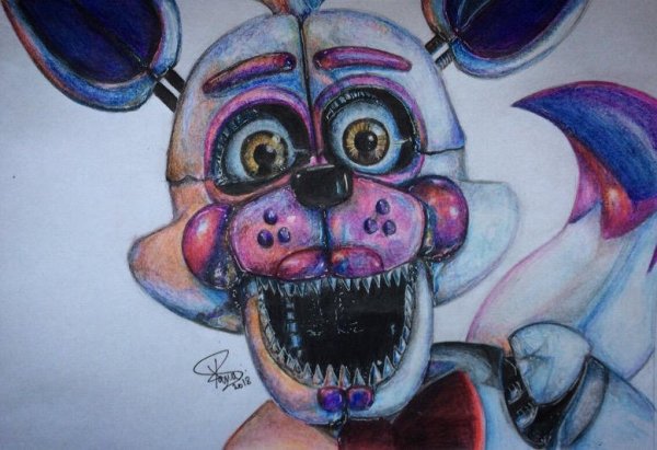 Разрисованная фантайм Фокси