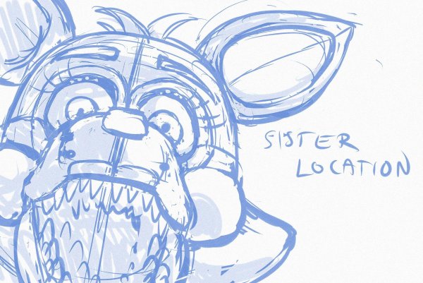 ФНАФ для срисовки сложные