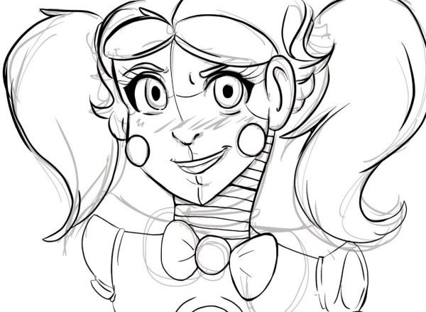 Раскраска Фредди бейби