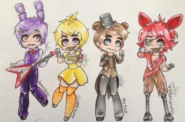 ФНАФ 9 Фредди аниме