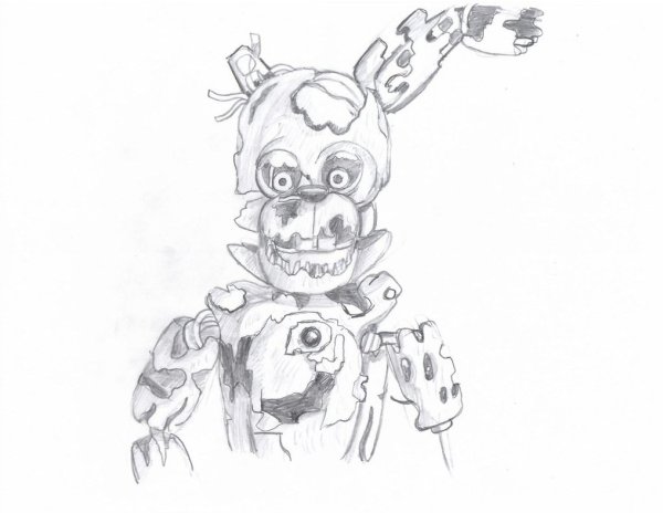 Фредди ФНАФ 6 рисунки