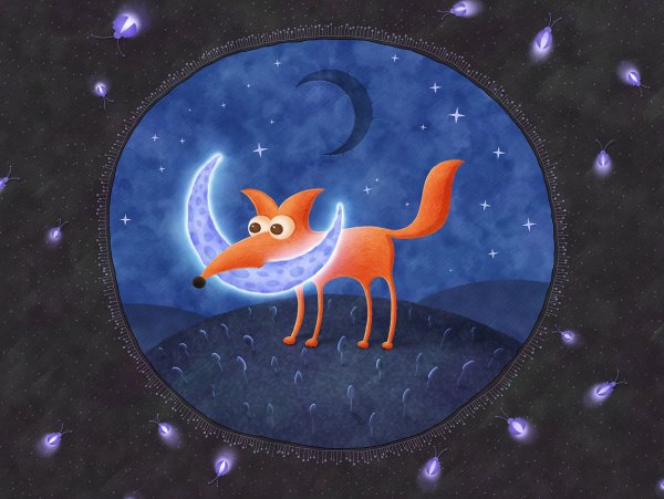 Лисенок на Луне