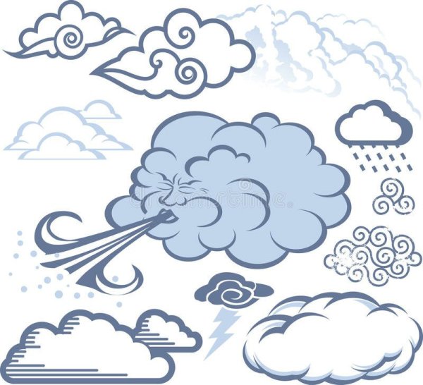 Нарисовать ветер