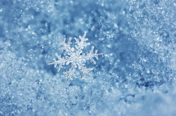 Снег снежинки