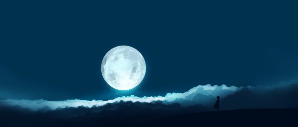 Луна обои